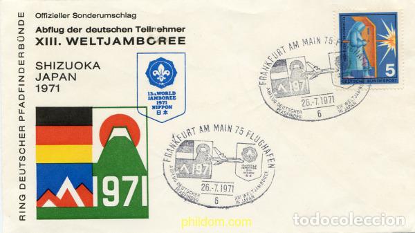 Sellos: 265698 USED ALEMANIA FEDERAL 1970 SOCORRISMO VOLUNTARIO