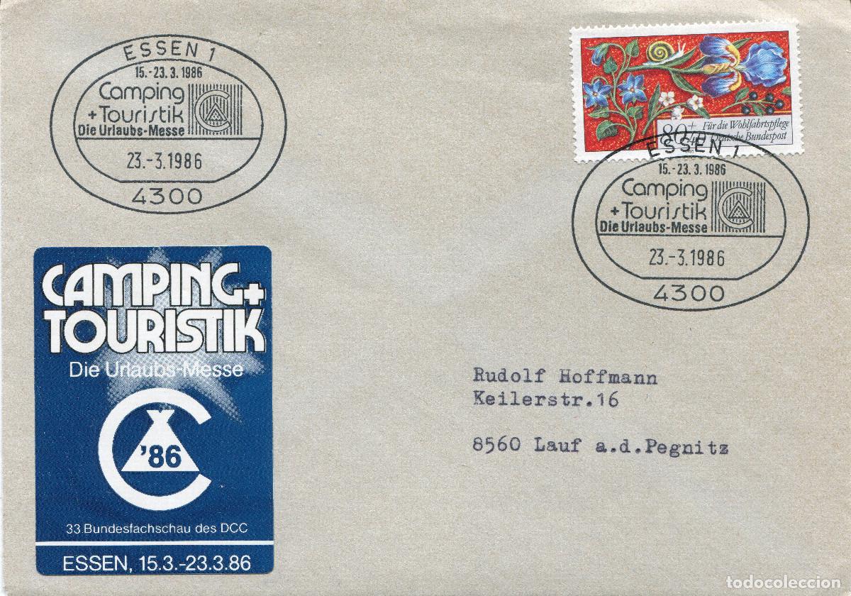 Sellos: ALEMANIA FEDERAL 1985 CARTA MICHEL DE 1261