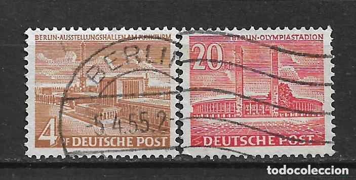 Sellos: alemania berlin 1953 michel 112/113 usado 8&euro; - 5/1