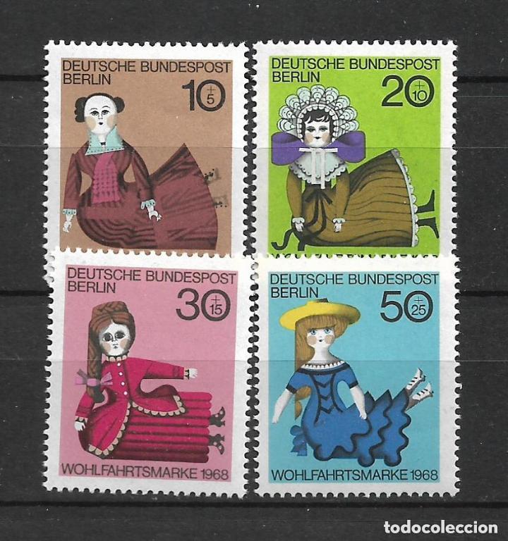 Sellos: alemania berlin 1968 serie completa ** mnh 1.30&euro;- 2-1