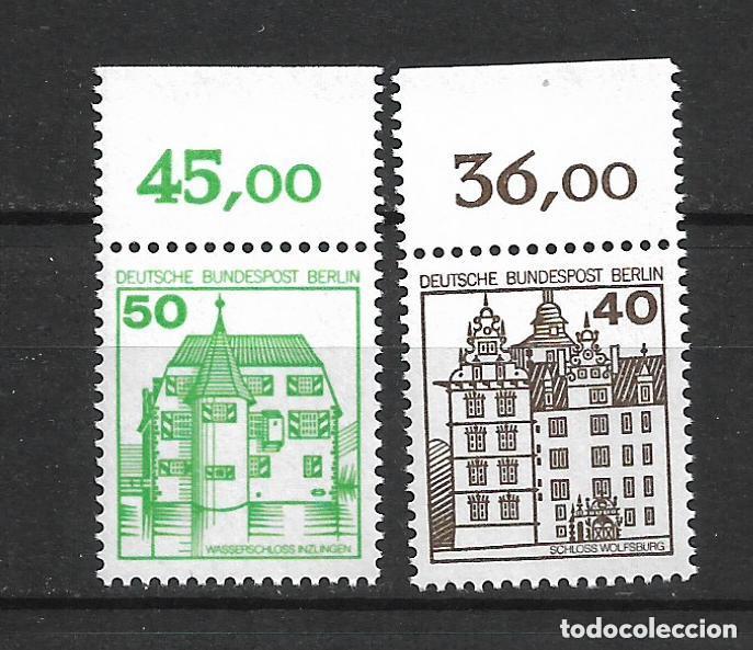 Sellos: alemania berlin 1980 serie completa ** mnh 1.60&euro;- 23/44