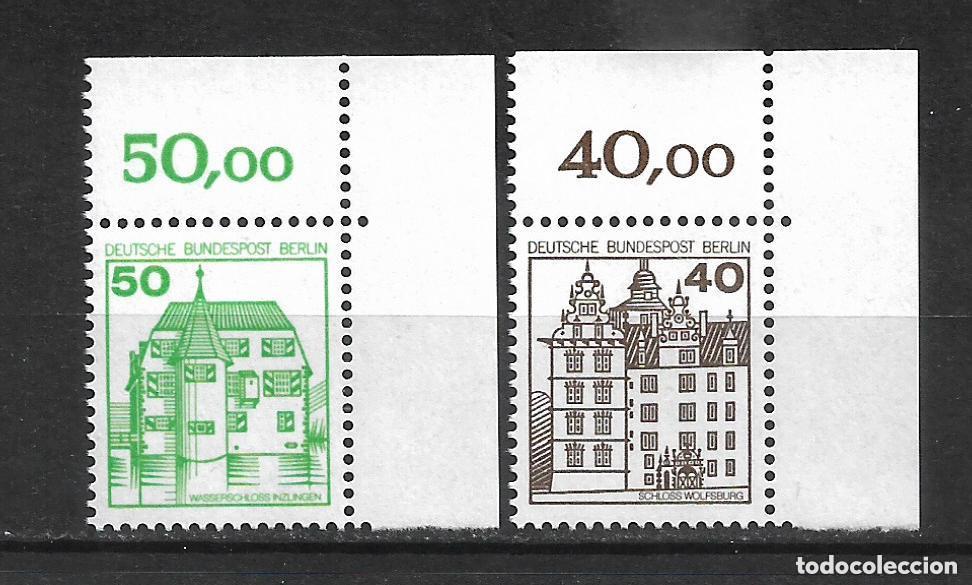 Sellos: alemania berlin 1980 serie completa ** mnh 1.60&euro;- 23/44