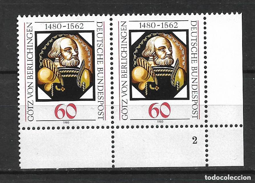Sellos: alemania 1980 michel 1036 ** mnh 2&euro;- 9/59