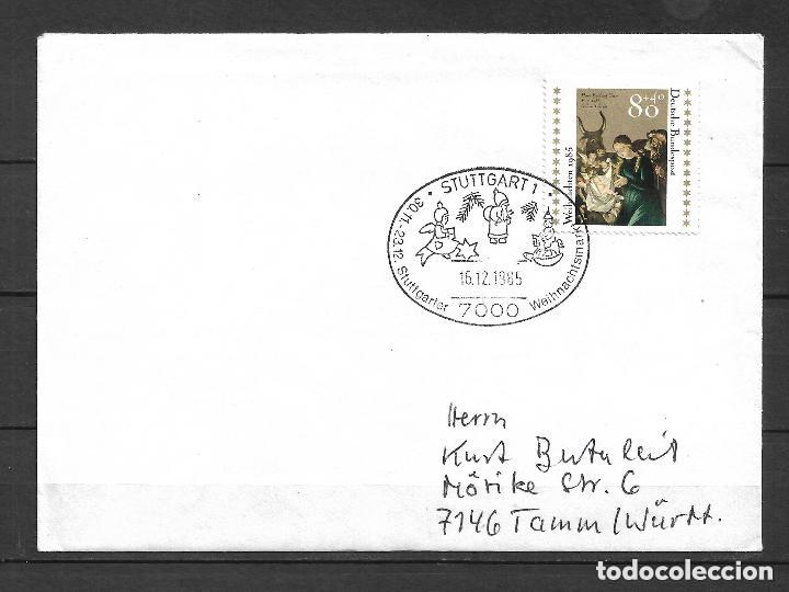 Sellos: alemania 1985 michel 1267 matasello especial navidad - 25-2