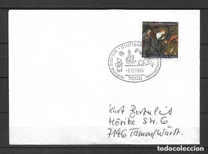 Sellos: alemania 1986 michel 1303 matasello especial navidad - 25-2