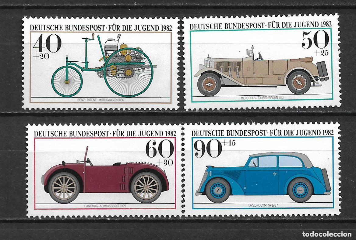 Sellos: alemania 1982 michel 1123/1126 ** mnh 4.80&euro;- 15/50