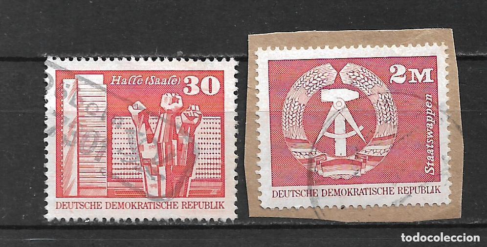 Sellos: alemania ddr 1973 serie completa usado 3&euro; - 30/36