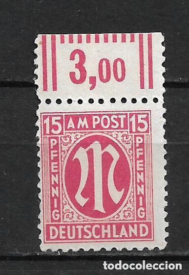 Sellos: alemania bizona 1945 michel 24 A ** mnh 8&euro; - 33/31