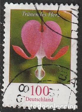 Sellos: Alemania 2006 Scott 2320 Sello &ordm; Flora Flor Corazon Sangrante (Lamprocapnos spectabilis) Michel 2547