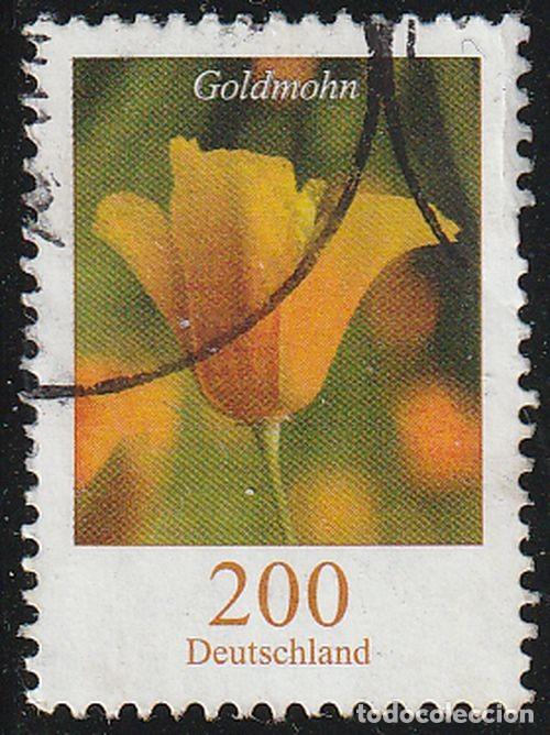 Sellos: Alemania 2006 Scott 2412 Sello &ordm; Flora Flor Amapola de California (Eschscholzia californica)