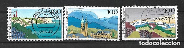 Sellos: alemania 1993 michel 1684/1686 usado 2.60&euro;- 4/26