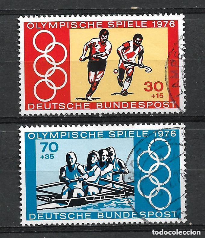 Sellos: alemania 1976 serie completa usado 1.70&euro;- 8/10