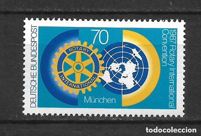 Sellos: alemania 1987 serie completa ** mnh 1.60&euro;- 23/7