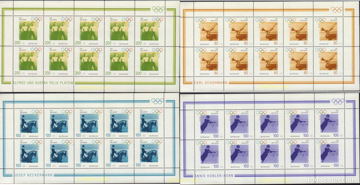 Sellos: 133910 MNH ALEMANIA FEDERAL 1996 CENTENARIO DE LOS JUEGOS OLIMPICOS