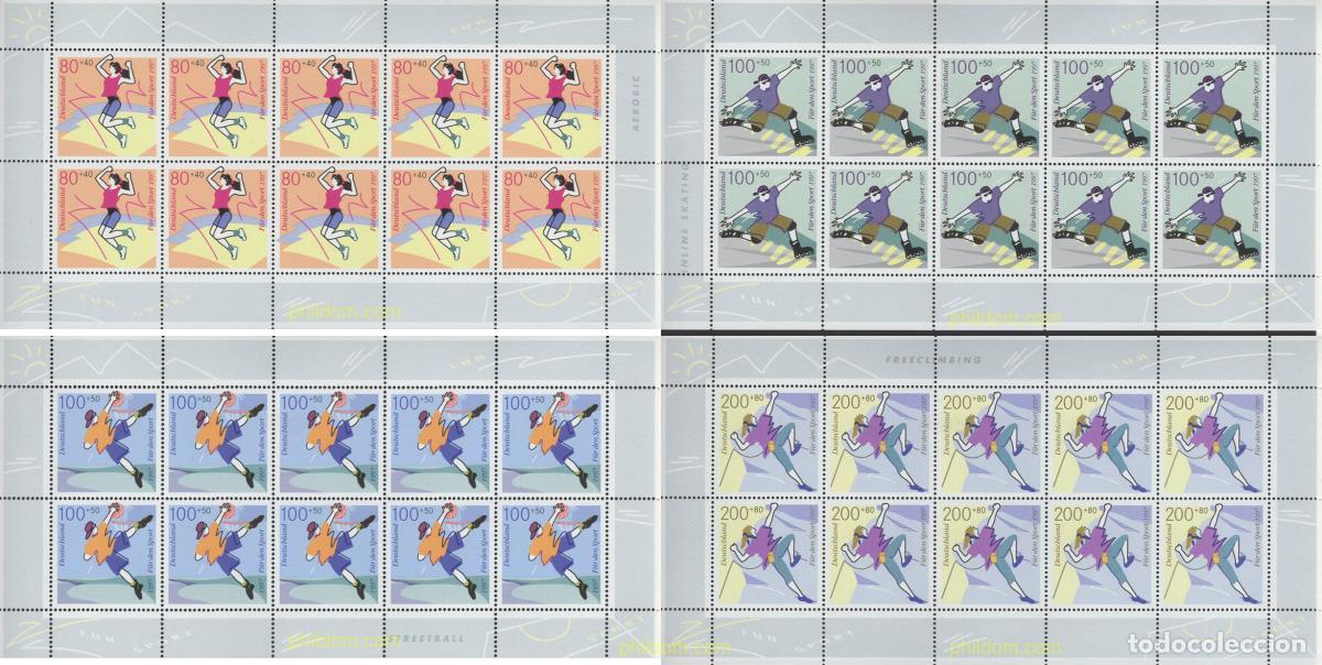 Sellos: 146578 MNH ALEMANIA FEDERAL 1997 DEPORTES MODERNOS