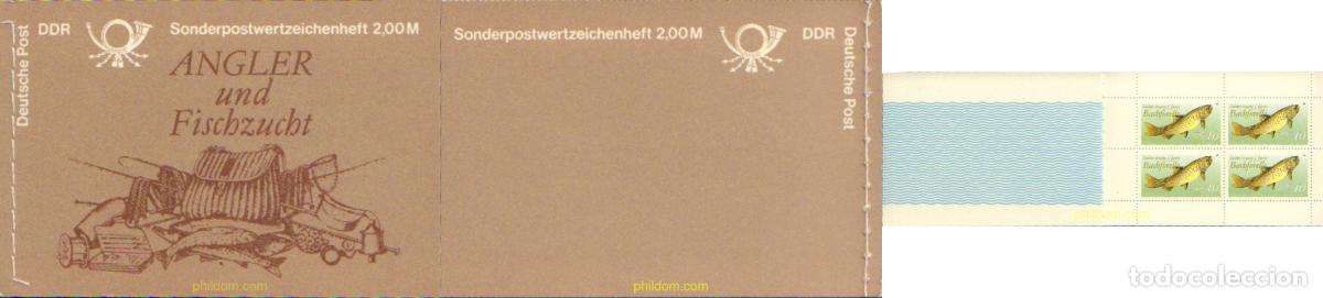 Sellos: 144100 MNH ALEMANIA DEMOCRATICA 1987 PECES