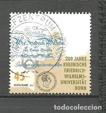 Selos: ALEMANIA FEDERAL 2018 - MICHEL NRO. 3360 - USADO