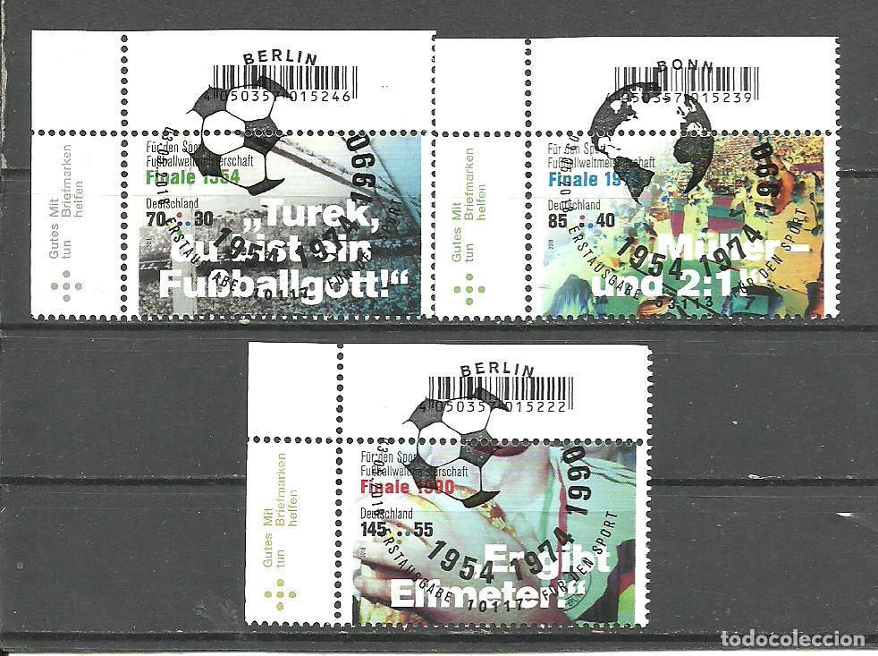 Sellos: ALEMANIA FEDERAL 2018 - MICHEL NRO. 3380-82 - MATASELLADO