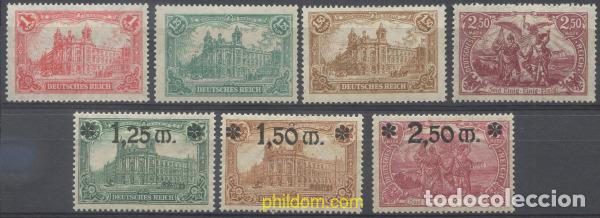 Sellos: 658147 HINGED ALEMANIA 1920 MOTIVOS VARIOS