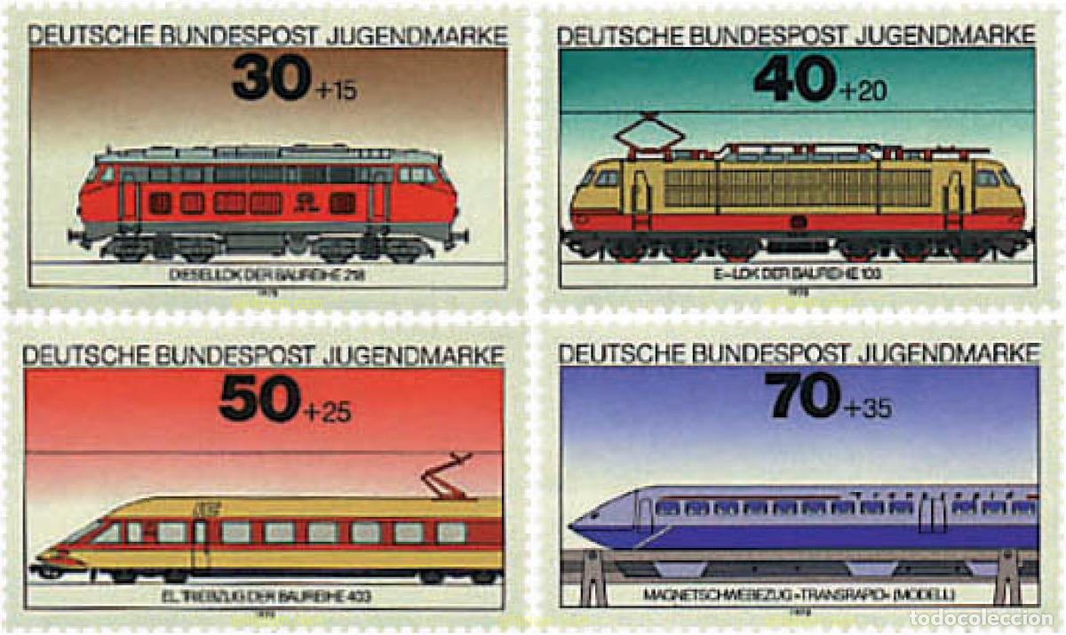 Sellos: 56380 MNH ALEMANIA FEDERAL 1975 LOCOMOTORA