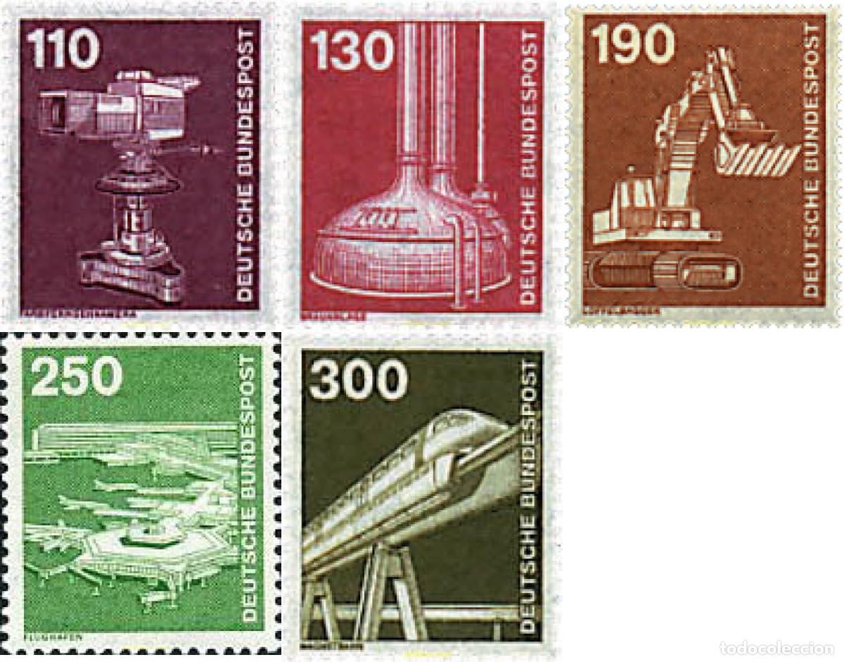 Sellos: 61073 MNH ALEMANIA FEDERAL 1982 INDUSTRIA Y TECNICA