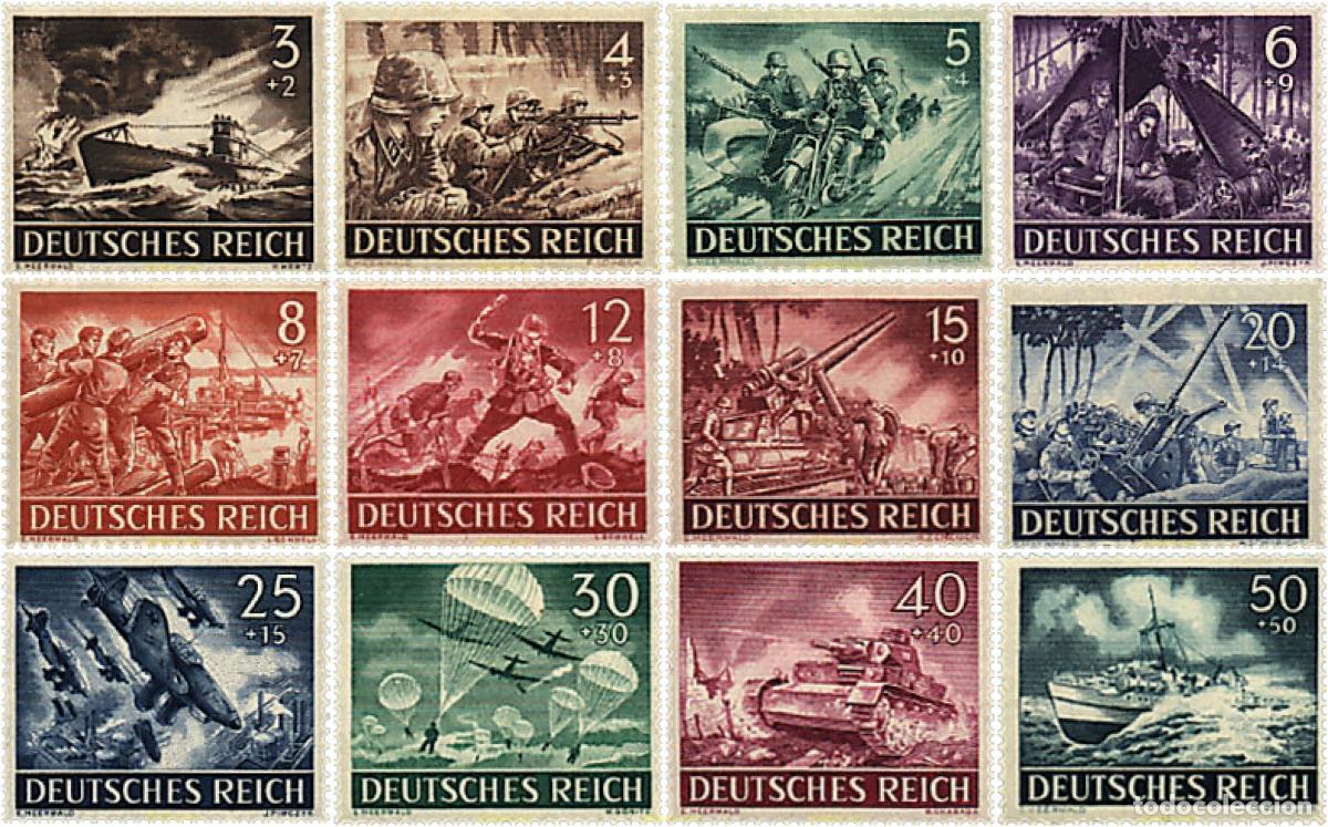 Sellos: 56144 MNH ALEMANIA 1943 JORNADA DE LOS HEROES