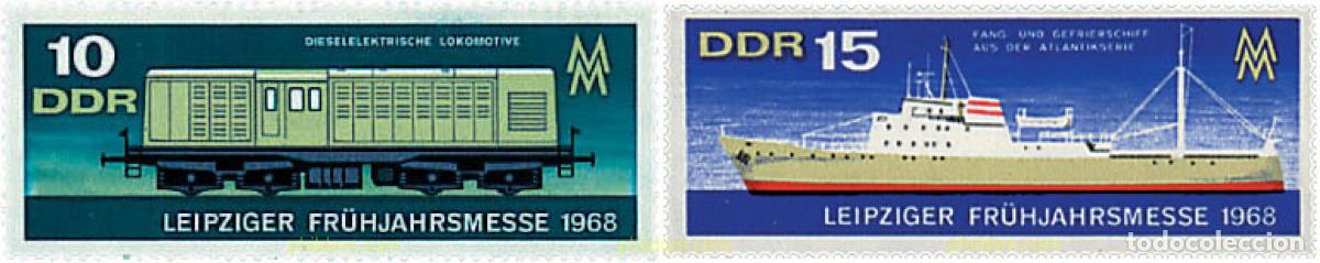 Sellos: 56164 MNH ALEMANIA DEMOCRATICA 1968 FERIA DE PRIMAVERA DE LEIPZIG