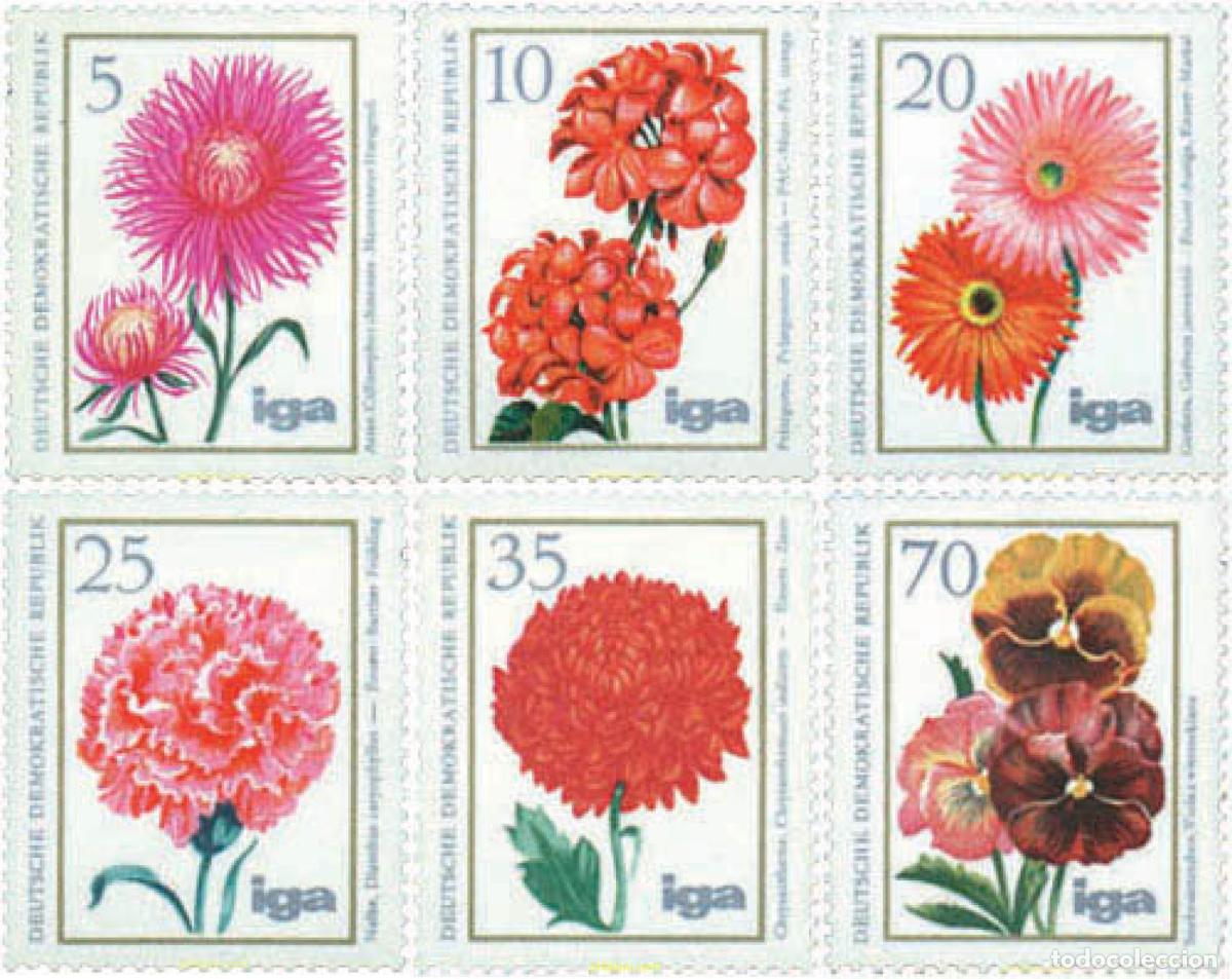 Sellos: 96306 MNH ALEMANIA DEMOCRATICA 1975 HORTICULTURA