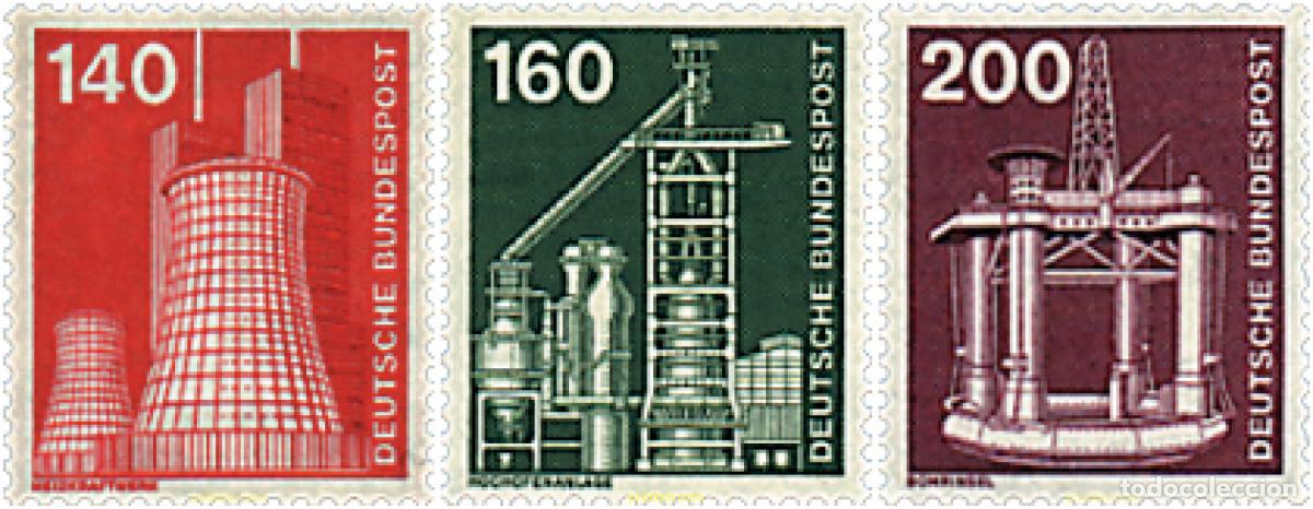 Sellos: 249329 MNH ALEMANIA FEDERAL 1975 INDUSTRIA Y TECNICA
