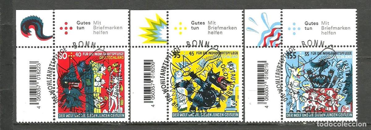 Sellos: ALEMANIA FEDERAL 2020 - MICHEL NRO. 3522-24 - MATASELLADO
