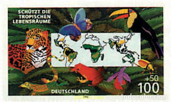 Sellos: 82006 MNH ALEMANIA FEDERAL 1996 PROTECCION DEL MEDIO AMBIENTE