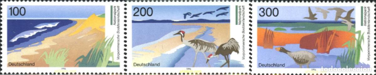 Sellos: 109832 MNH ALEMANIA FEDERAL 1996 PARQUES NACIONALES
