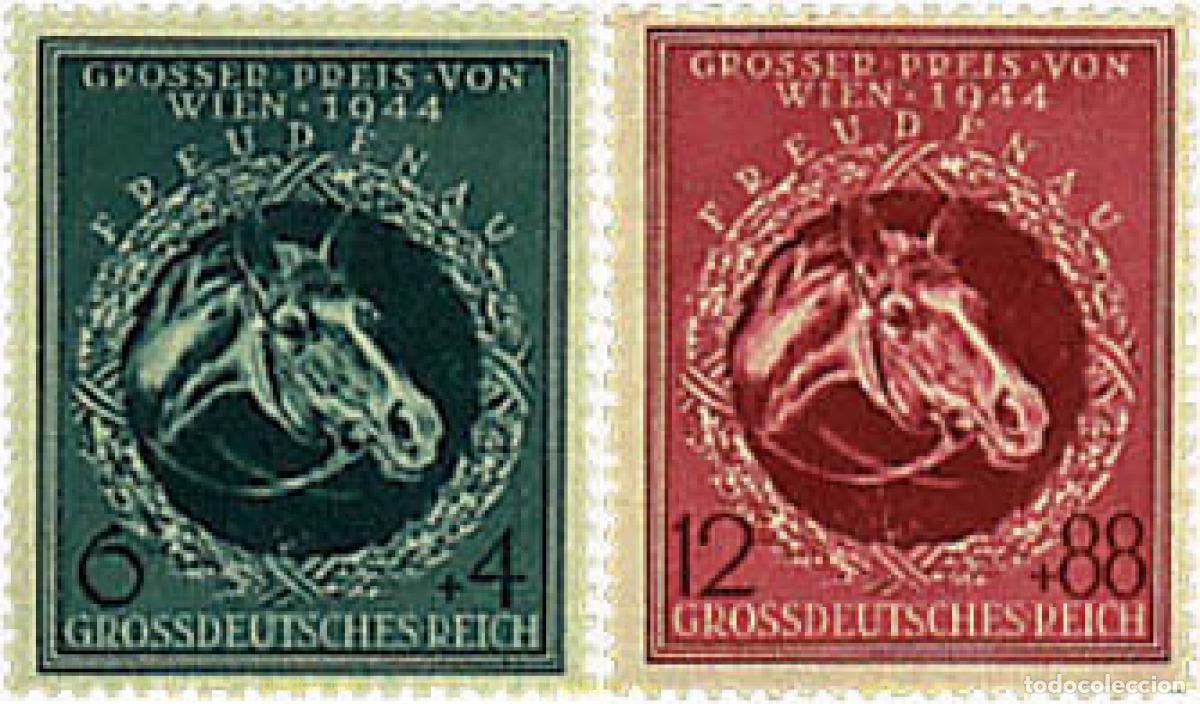 Sellos: 64425 MNH ALEMANIA 1944 GRAN PREMIO HIPICO EN VIENA