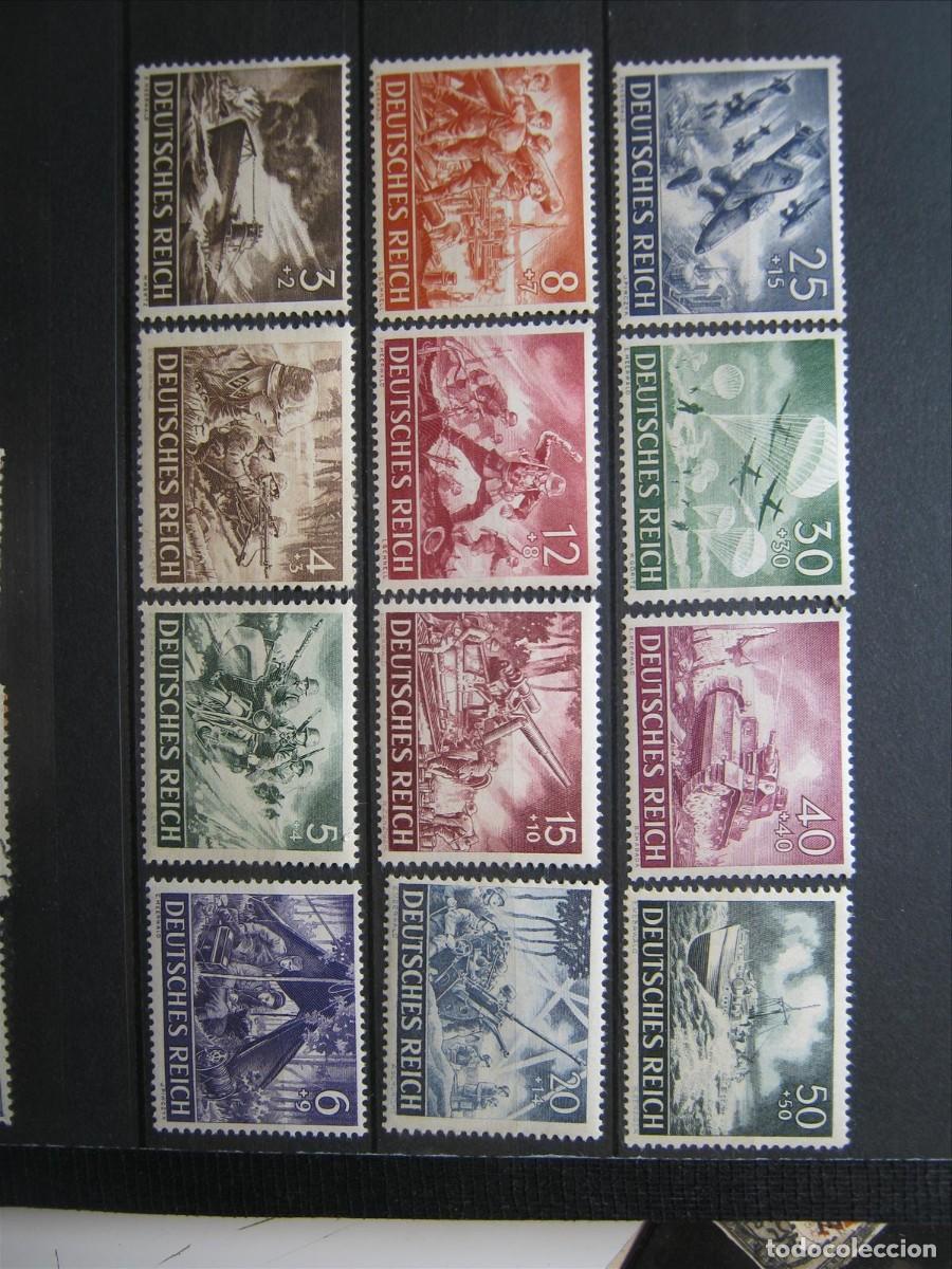 Sellos: ALEMANIA IMPERIO REICH 1943 SERIE YVERT 748/759 MNH** SIN CHARNELA LUJO.