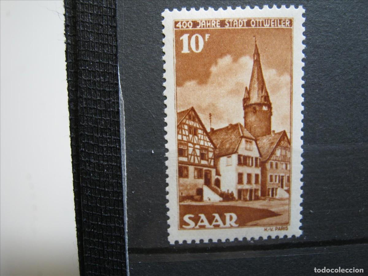 Stamps: ALEMANIA SARRE SAAR 1950 YVERT 276 MNH** SIN CHARNELA LUJO.