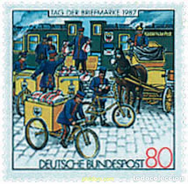 Francobolli: 65032 MNH ALEMANIA FEDERAL 1987 DIA DEL SELLO