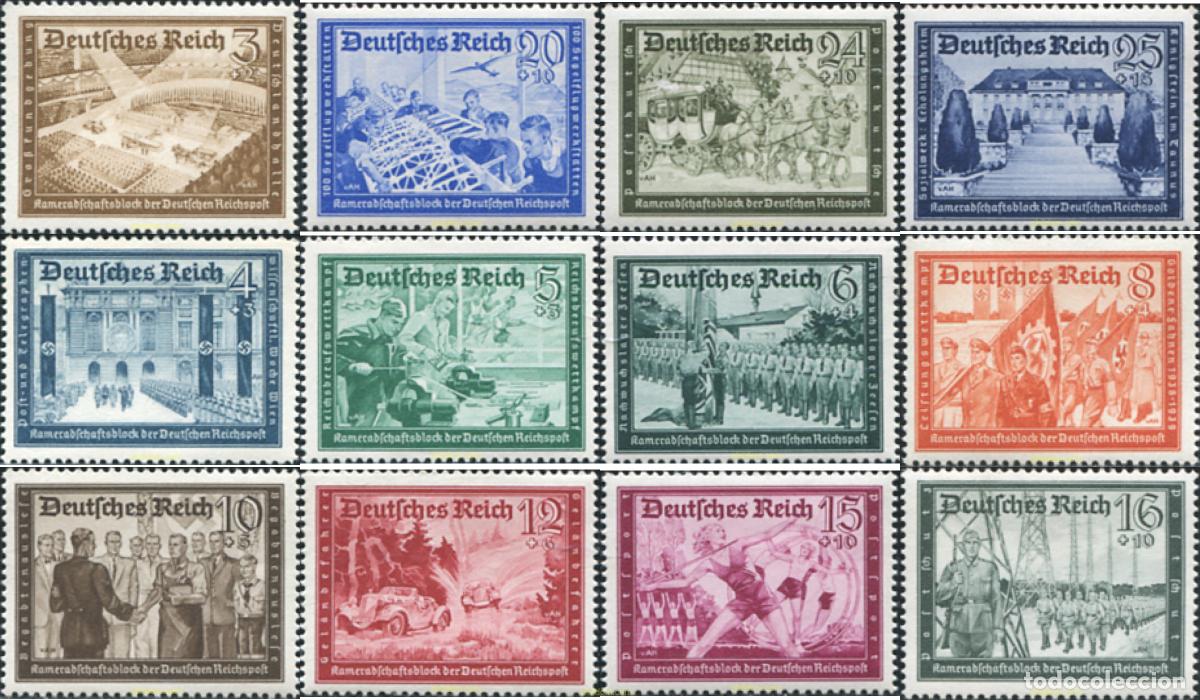 Sellos: 622570 HINGED ALEMANIA 1939 FEDERACION DE CARTEROS ALEMANES