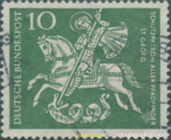 Sellos: 273573 USED ALEMANIA FEDERAL 1961 50 ANIVERSARIO DEL ESCULTISMO