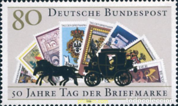 Sellos: 65021 MNH ALEMANIA FEDERAL 1986 50 ANIVERSARIO DEL DIA DEL SELLO