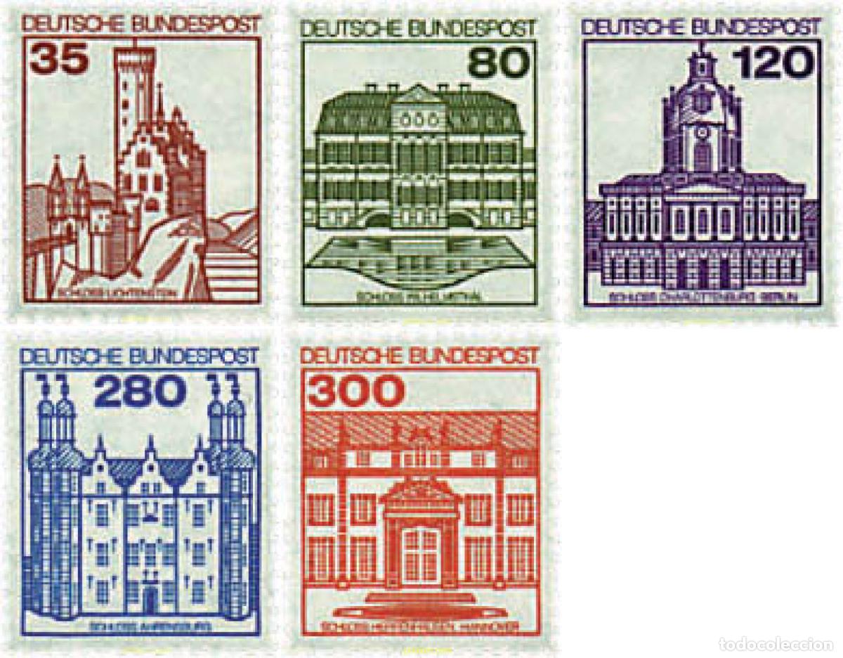 Sellos: 145490 MNH ALEMANIA FEDERAL 1982 CASTILLOS