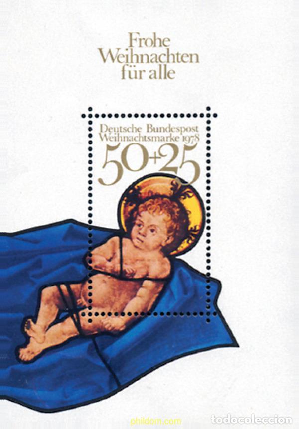 Briefmarken: 64972 MNH ALEMANIA FEDERAL 1978 NAVIDAD