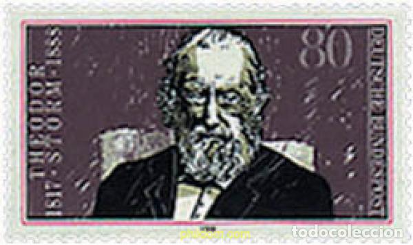 Sellos: 145772 MNH ALEMANIA FEDERAL 1988 CENTENARIO DE LA MUERTE DE THEODOR STORM