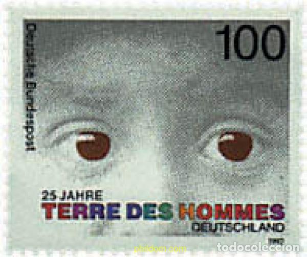 Sellos: 146088 MNH ALEMANIA FEDERAL 1992 25 ANIVERSARIO DE LA ORGANIZACION &rdquo;TERRE DES HOMMES&rdquo;
