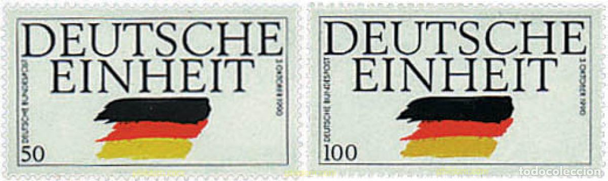 Sellos: 145983 MNH ALEMANIA FEDERAL 1990 REUNIFICACION ALEMANA