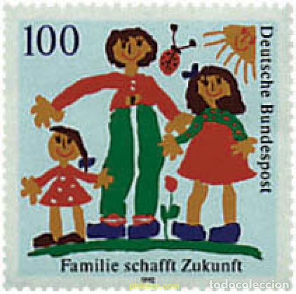 Sellos: 146115 MNH ALEMANIA FEDERAL 1992 LA FAMILIA