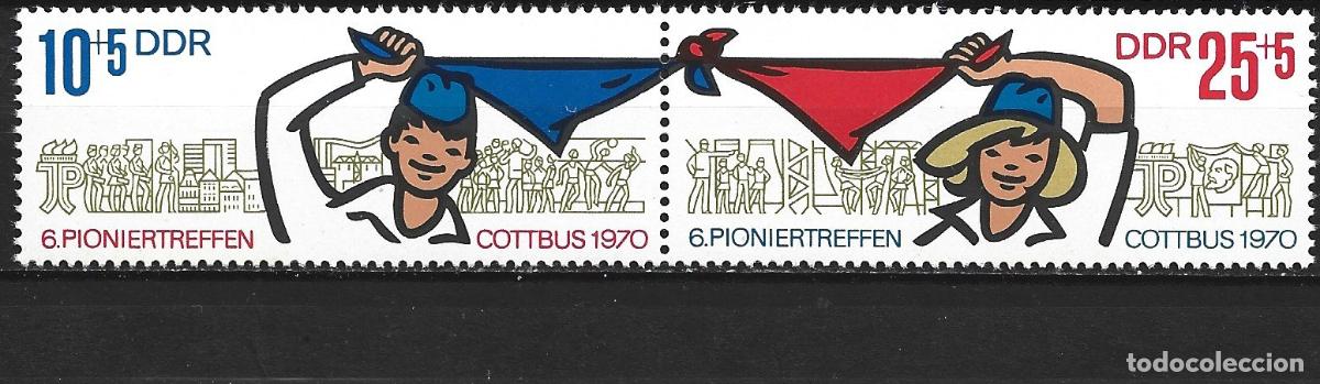 Sellos: ALEMANIA DEMOCRATICA DDR YVERT NUM. 1276A ** SERIE COMPLETA SIN FIJASELLOS