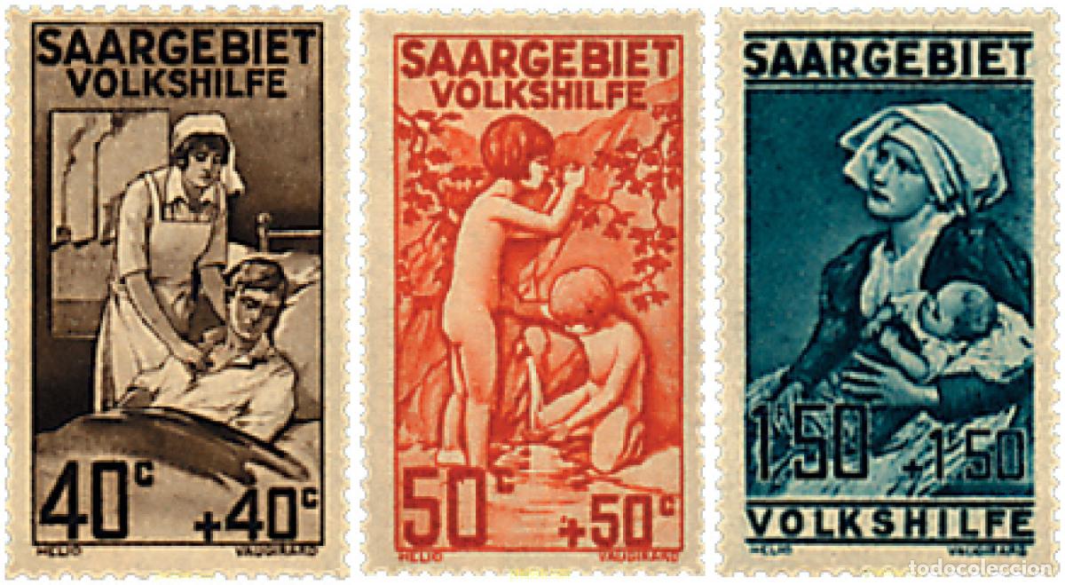 Sellos: 626718 MNH ALEMANIA. Sarre 1926 PRO OBRAS POPULARES