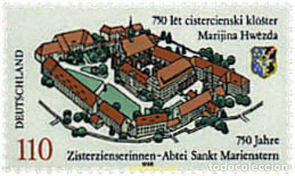 Selos: 41368 MNH ALEMANIA FEDERAL 1998 750 ANIVERSARIO DE LA ABADIA CISTERCIENSE DE SANKT MARIENSTERN