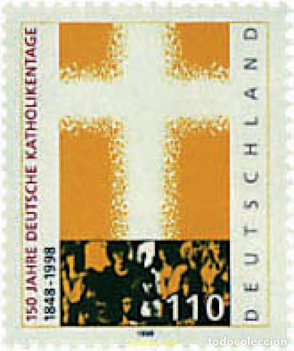 Selos: 41347 MNH ALEMANIA FEDERAL 1998 150 ANIVERSARIO DEL CONGRESO DE LOS CATOLICOS ALEMANES