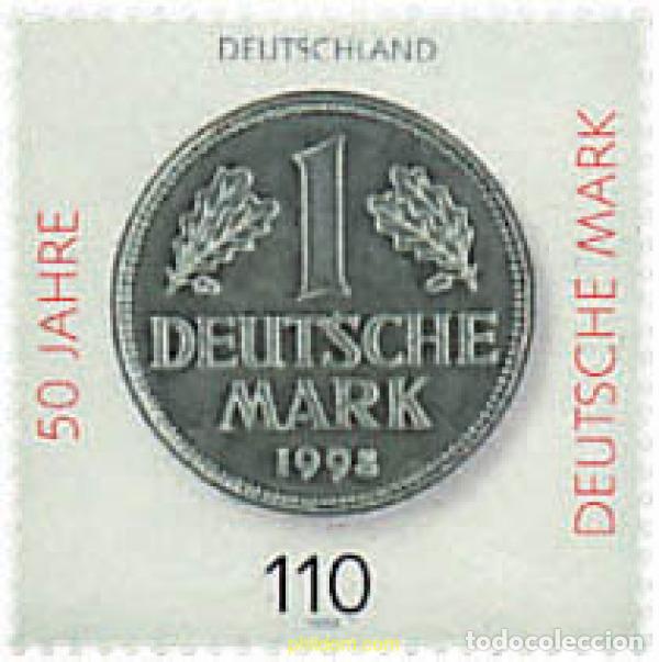 Sellos: 41348 MNH ALEMANIA FEDERAL 1998 50 ANIVERSARIO DEL DEUSCHE MARK